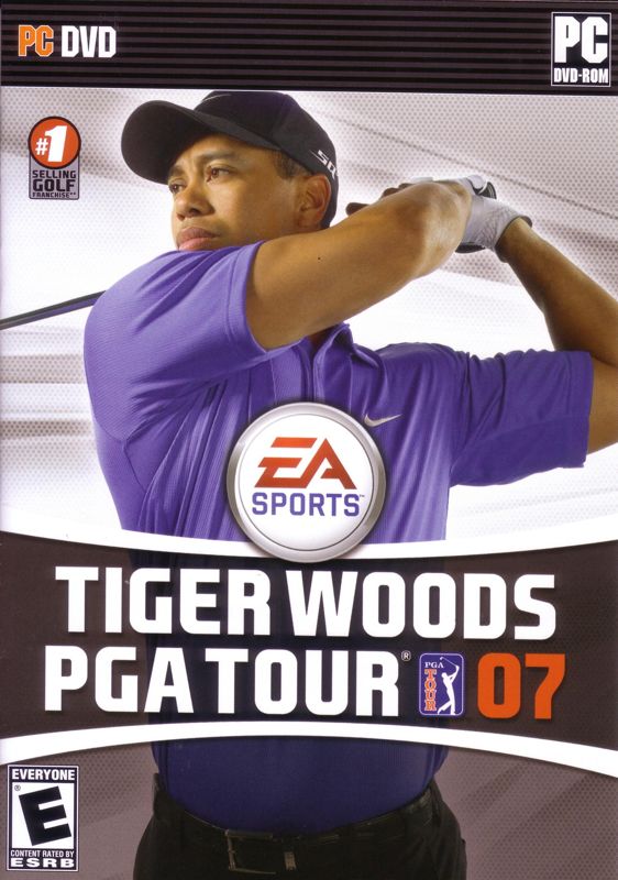 Tiger Woods PGA Tour 07 box art for Wii
